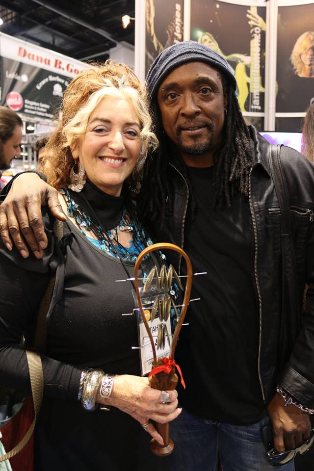 Bernard Fowler with Tahya @ NAMM 2016